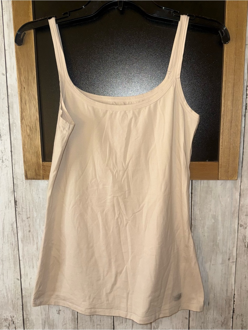 Intimissimi Natural Silk & Modal Tank Top Cloud Cream Melange Size S Italy